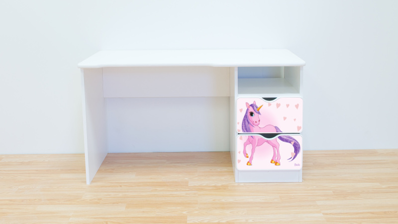 Becks písací stolík pravý Koník